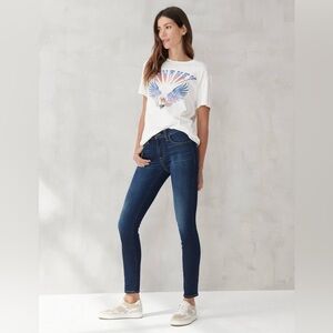 NWT Lucky Brand Dark Blue Ava Skinny Jeans